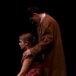 Emilee Nimetz and Cameron Carver as Sally & Cliff in Cabaret. 